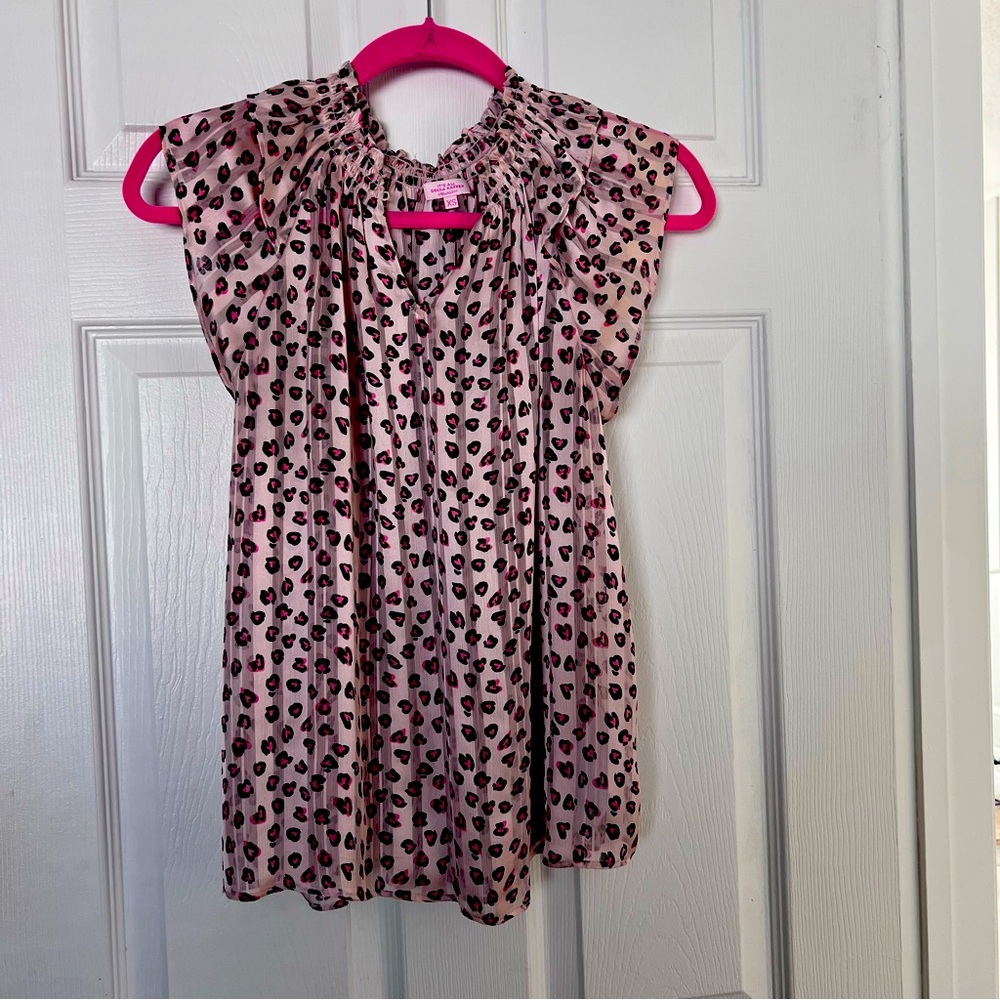 STELLA & DOT It's All Gonna Happen Semi-Sheer Top